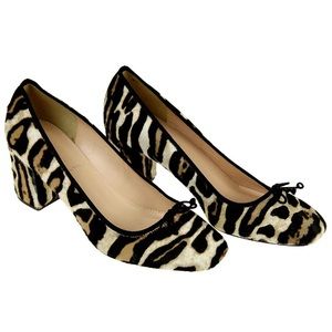 J Crew Sophia Pumps in Calf Hair
